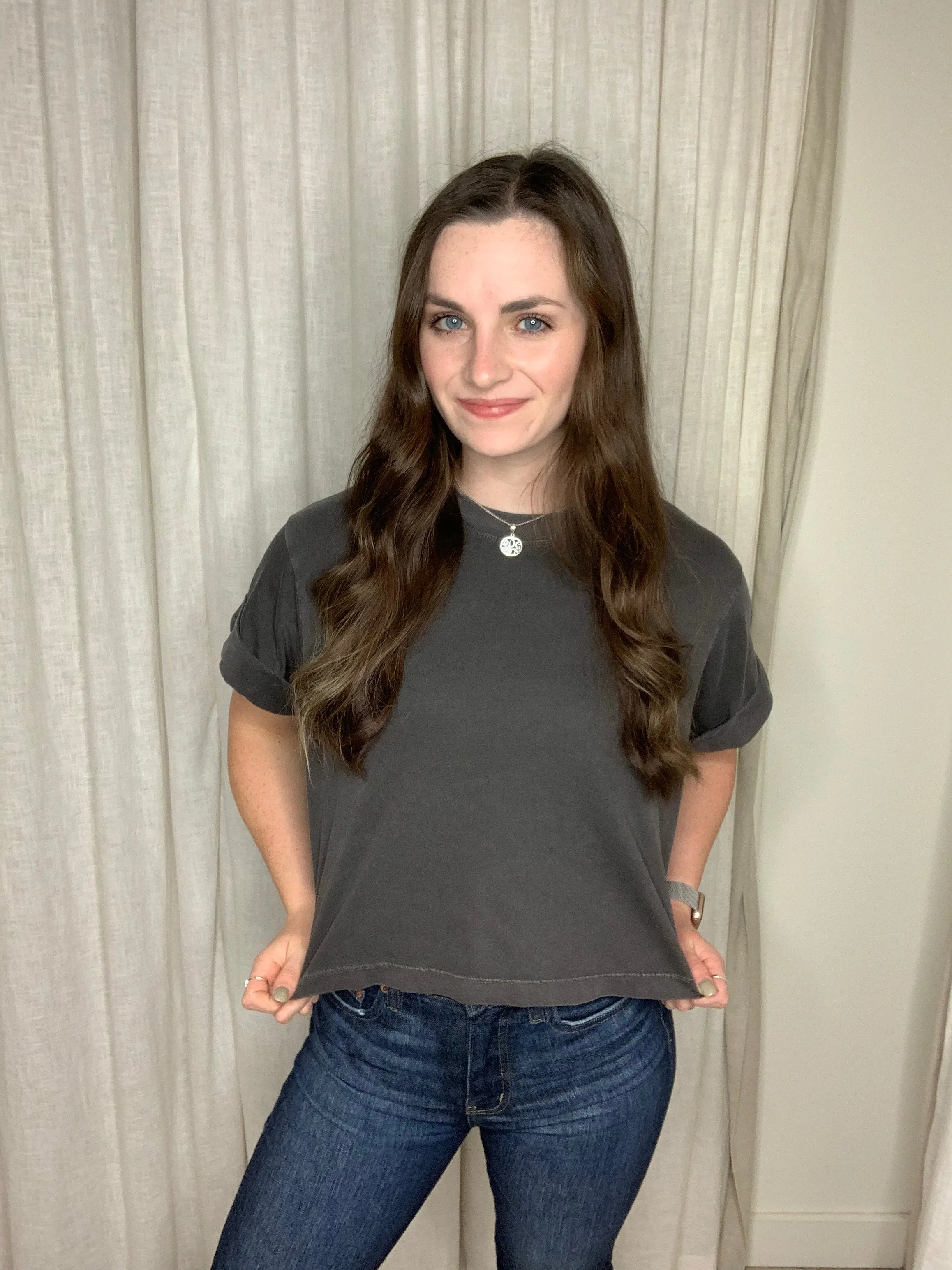 Crop Boyfriend Tee