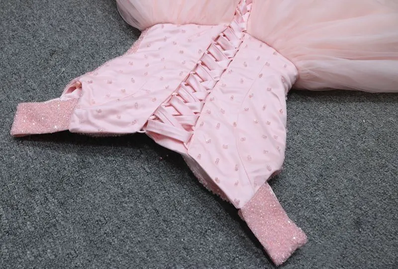 Cute Off the Shoulder Short Pink Party Dress