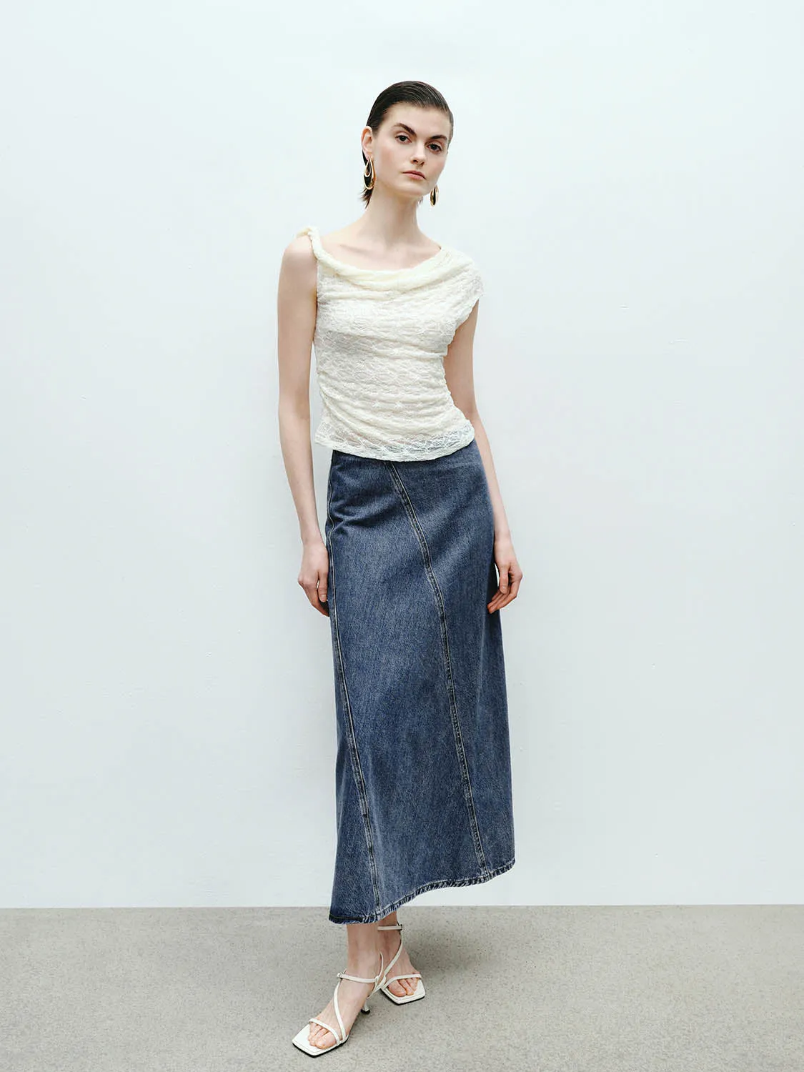 Denim Skirts