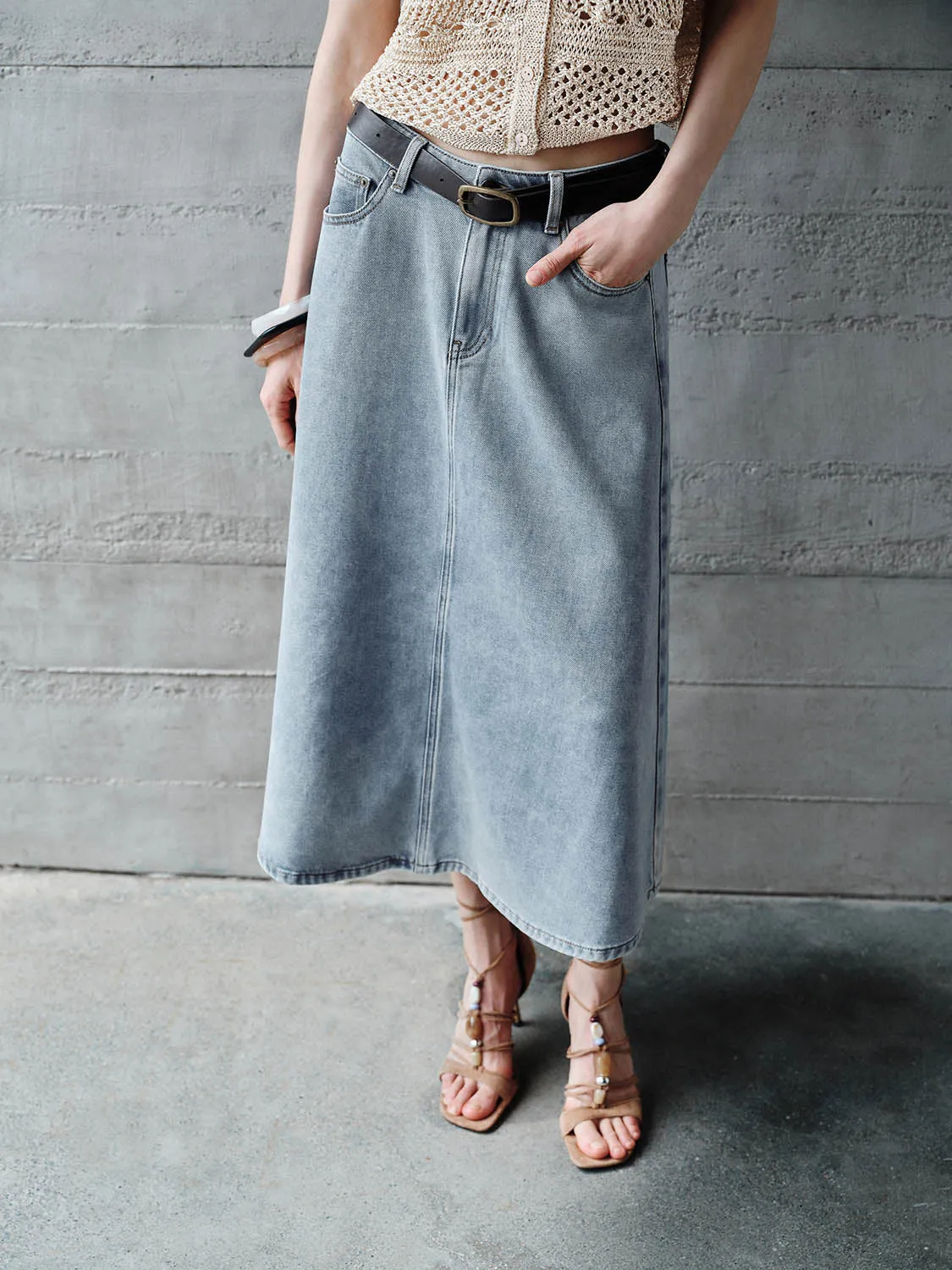 Denim Skirts