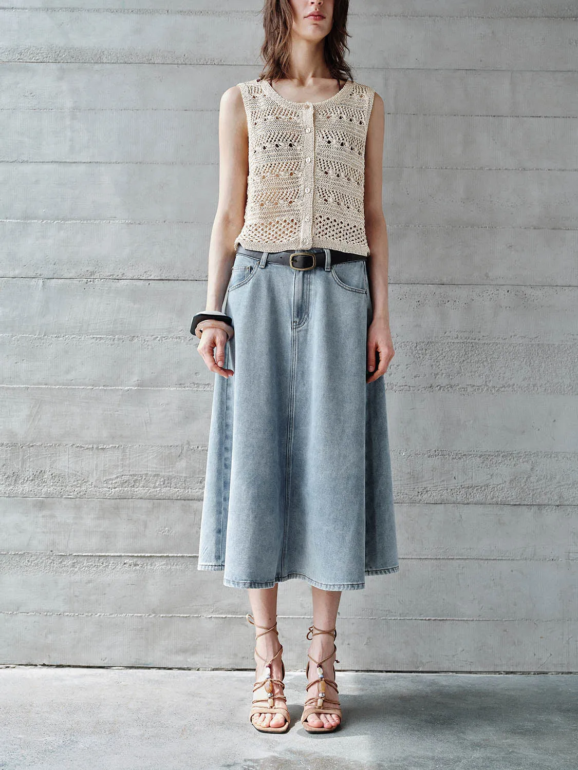 Denim Skirts