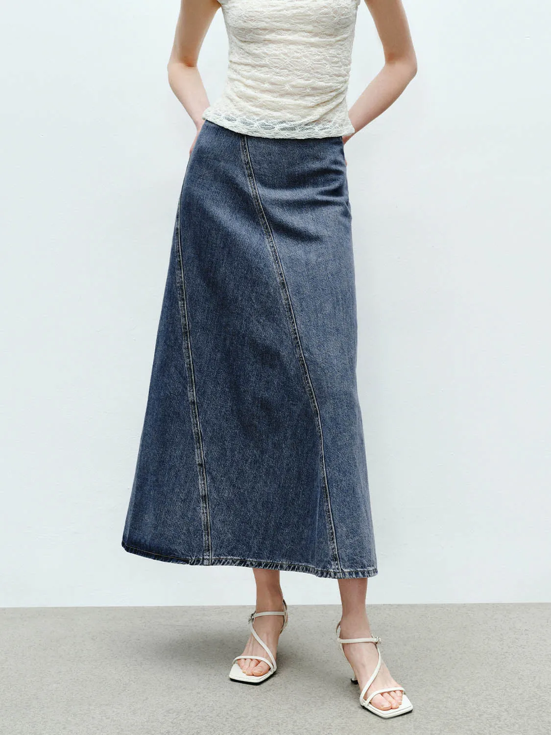 Denim Skirts