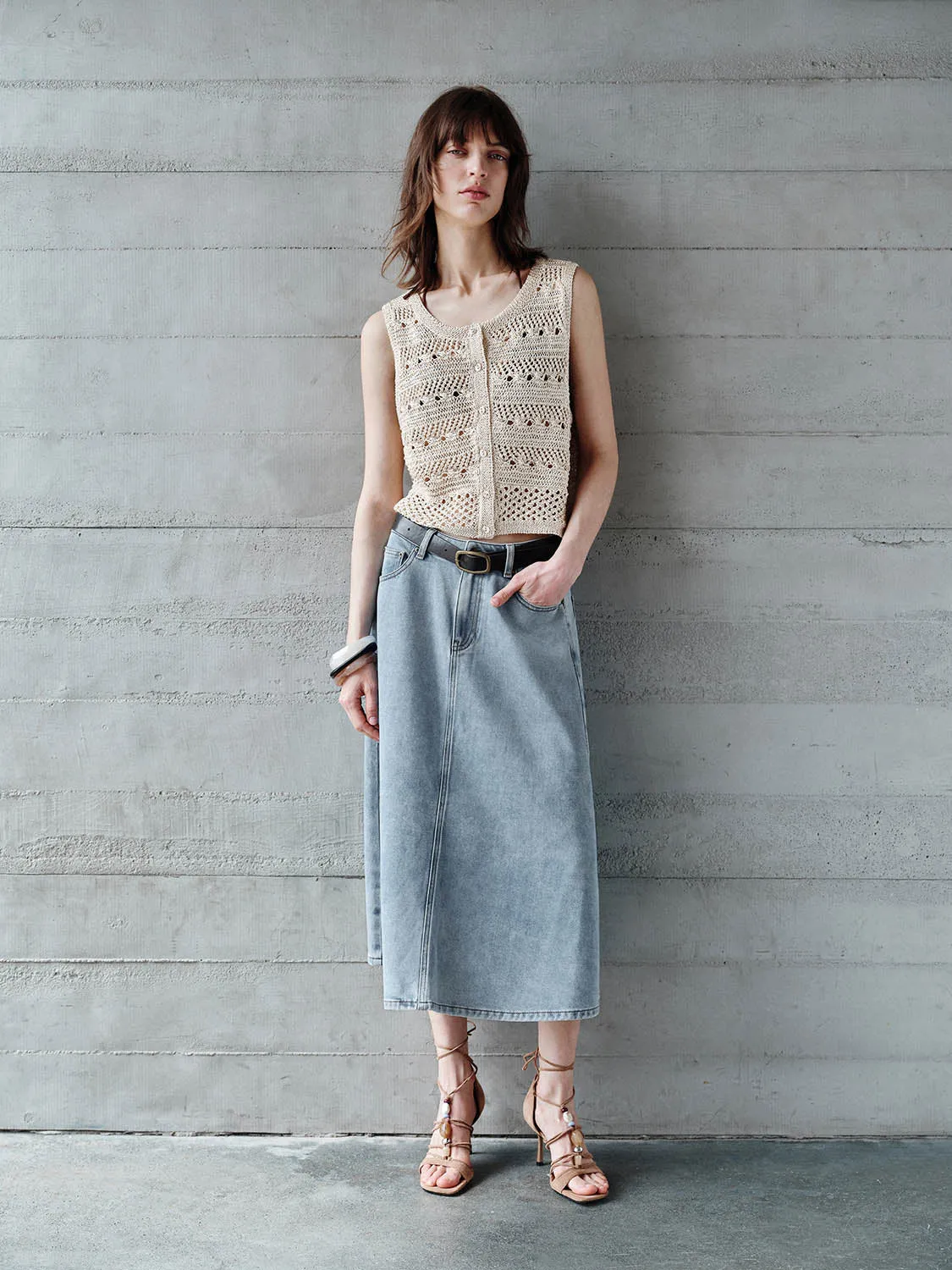 Denim Skirts