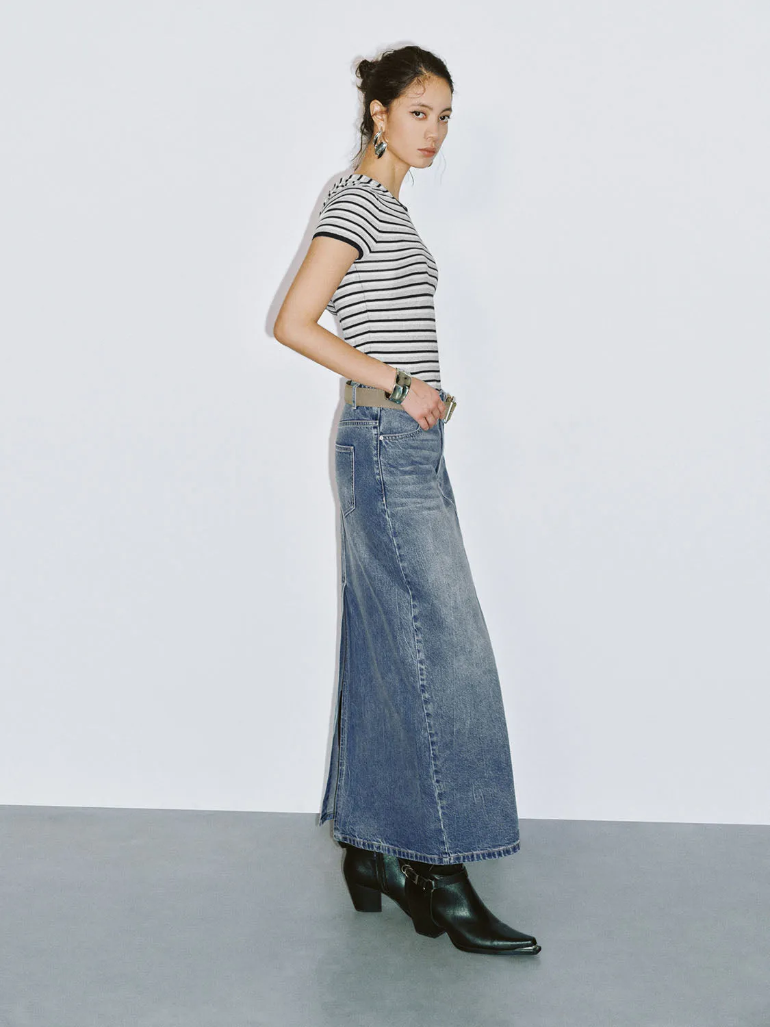 Denim Skirts