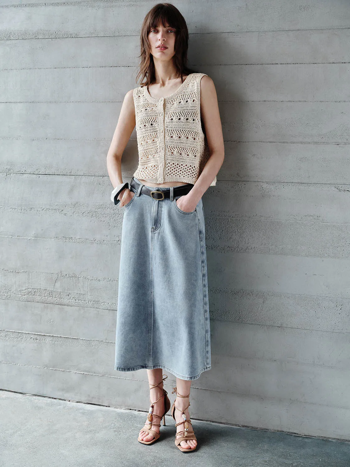 Denim Skirts