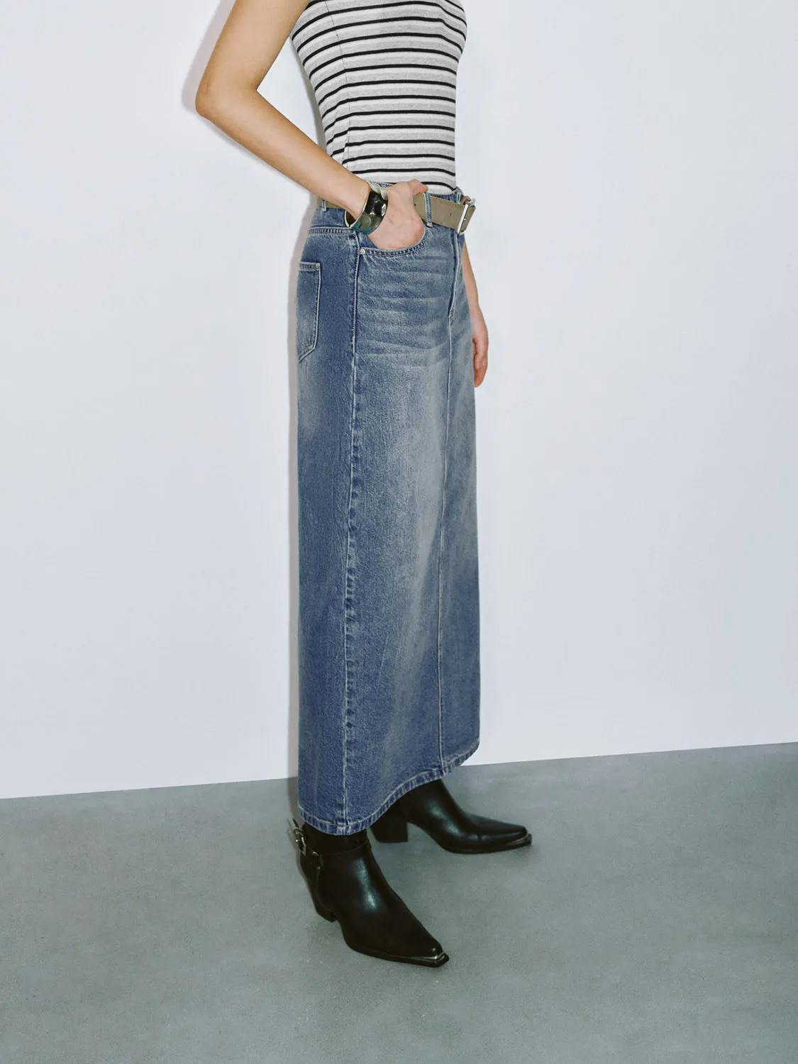 Denim Skirts