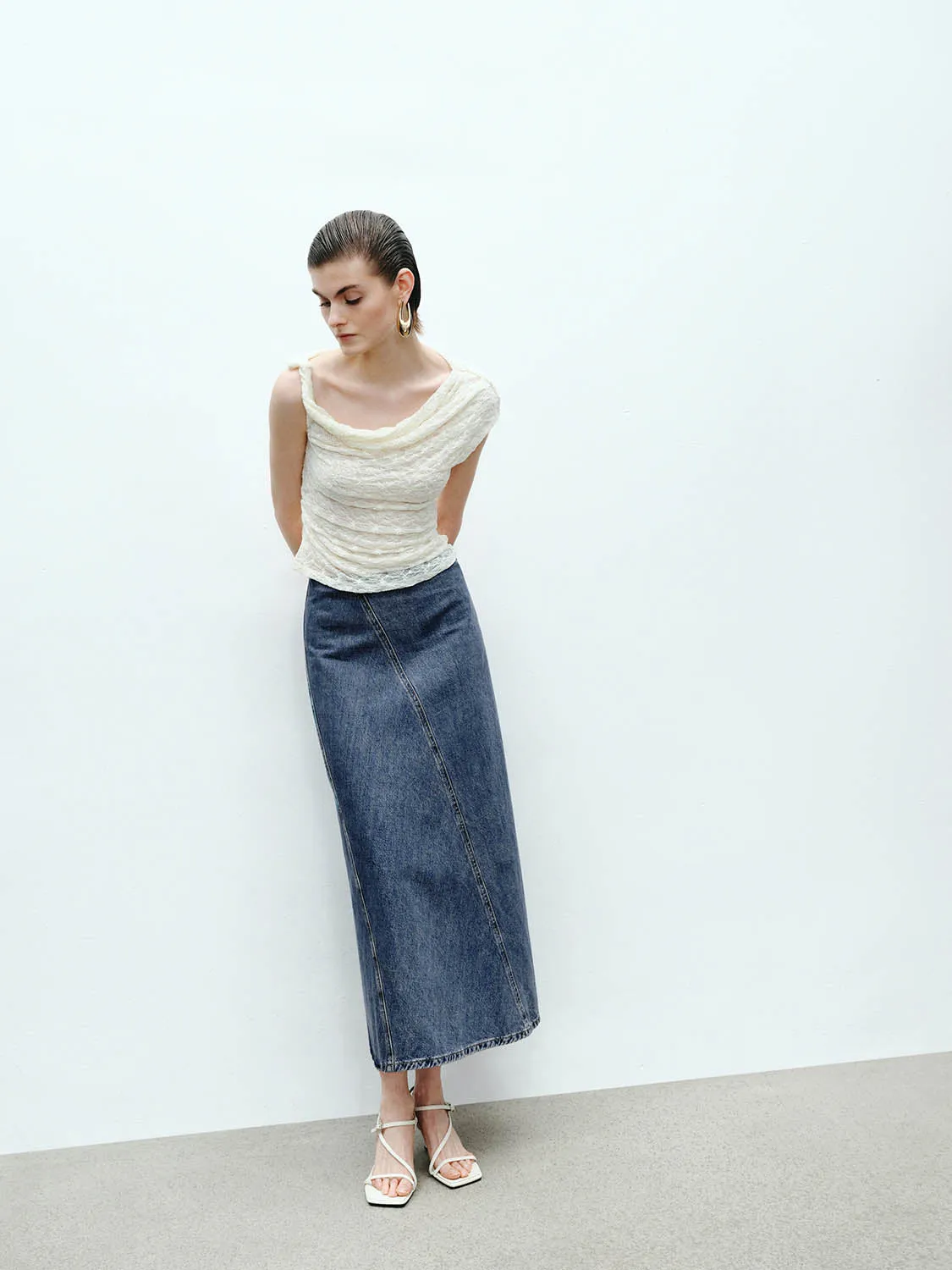 Denim Skirts