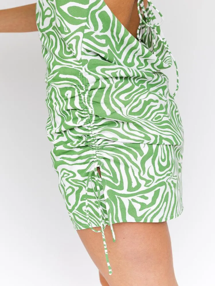 El Malecón Halter Mini Dress