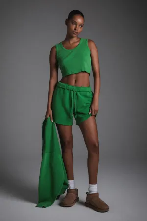 Elwood MALIBU CROP TANK Vintage Green