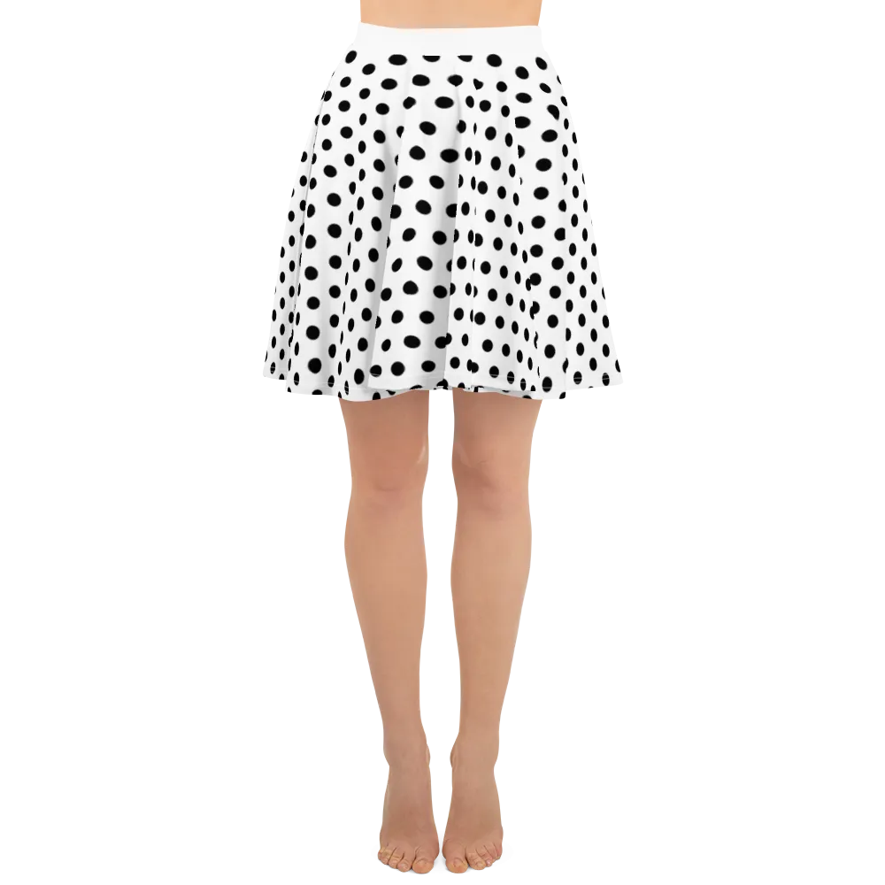 #f873bb80 - ALTINO Skater Skirt - Blanc Collection