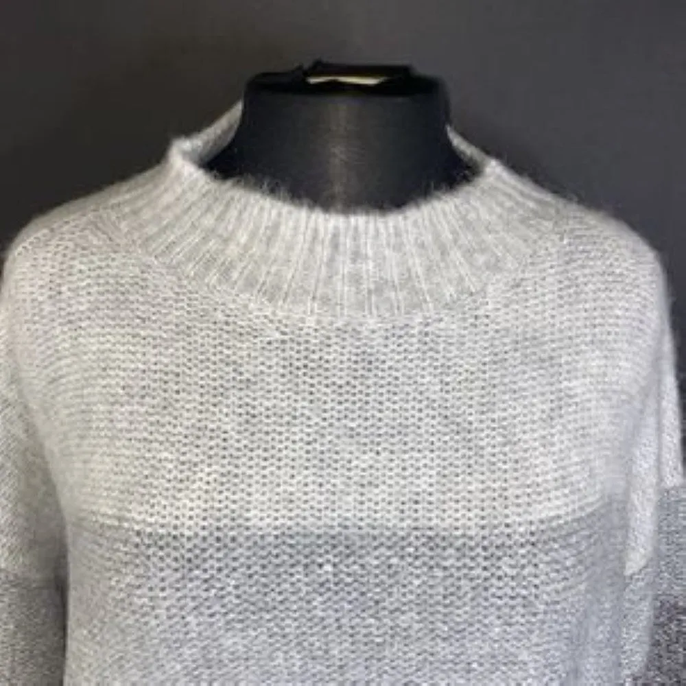 Fabiana Filippi Ombre Wool Blend Sweater, Medium - Grey
