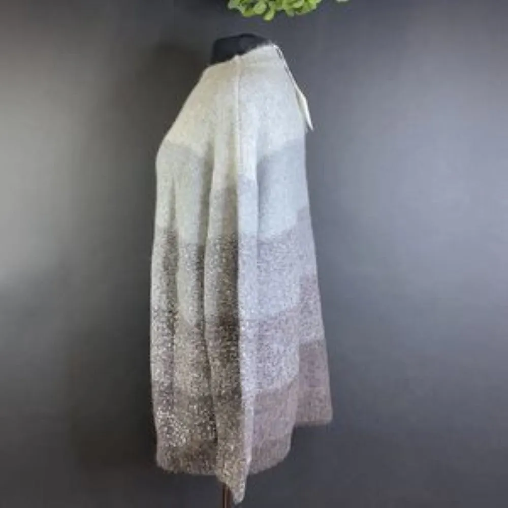 Fabiana Filippi Ombre Wool Blend Sweater, Medium - Grey