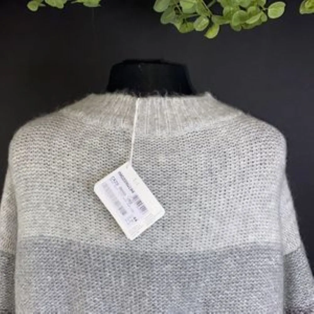 Fabiana Filippi Ombre Wool Blend Sweater, Medium - Grey