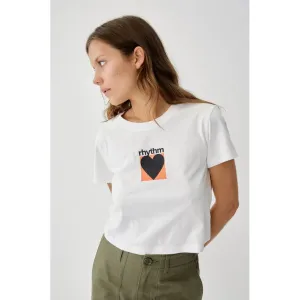 Factory Vintage Crop Crew Tee