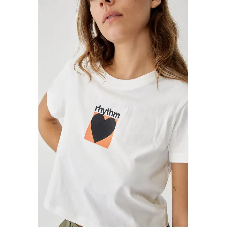 Factory Vintage Crop Crew Tee