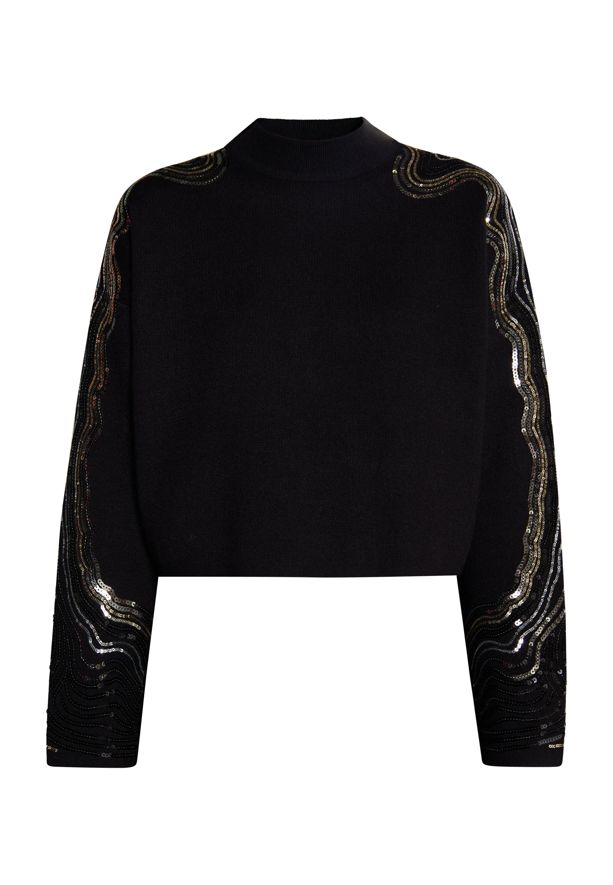 faina Women's Knitted Sweater With Sequin