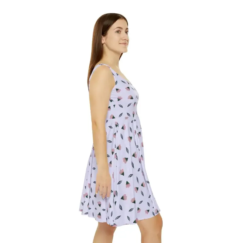 Floral Women's Skater Dress for a Style Boost
