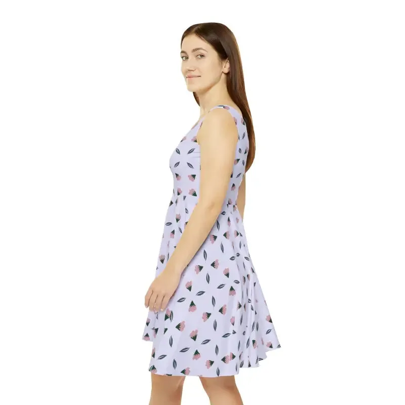 Floral Women's Skater Dress for a Style Boost