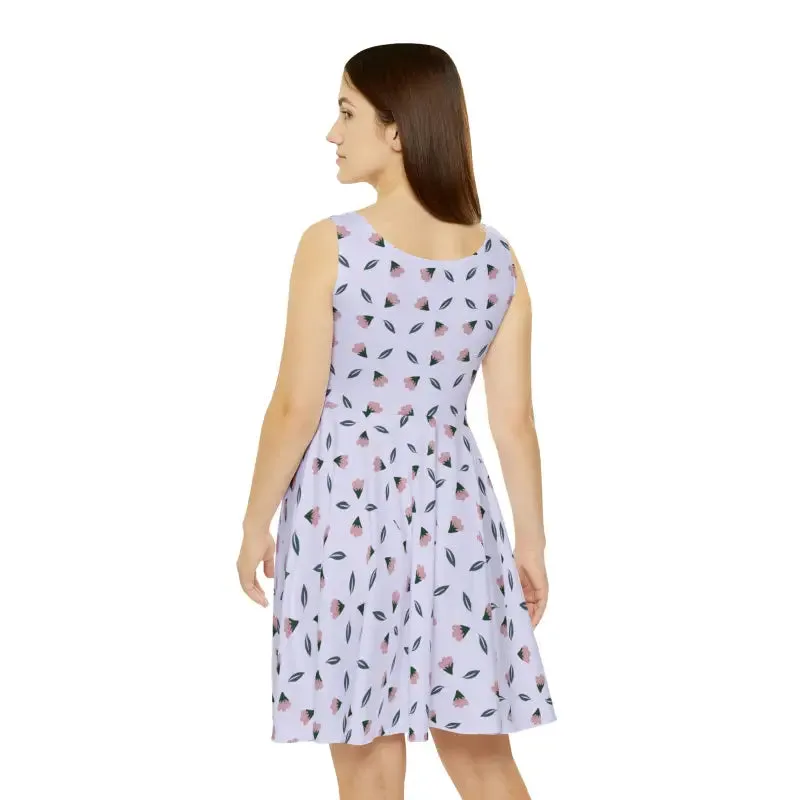 Floral Women's Skater Dress for a Style Boost