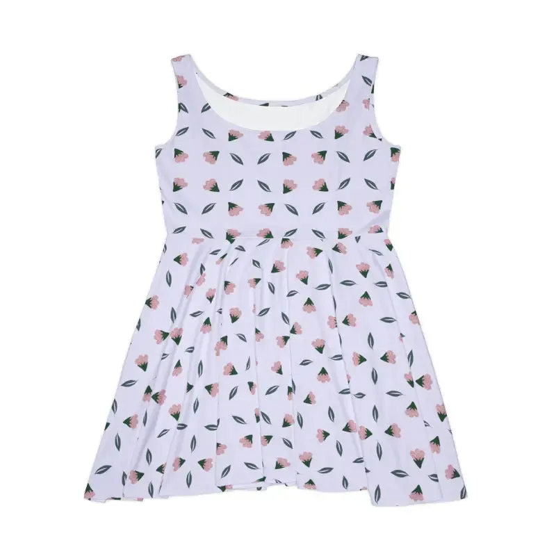 Floral Women's Skater Dress for a Style Boost