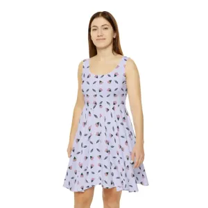 Floral Women's Skater Dress for a Style Boost