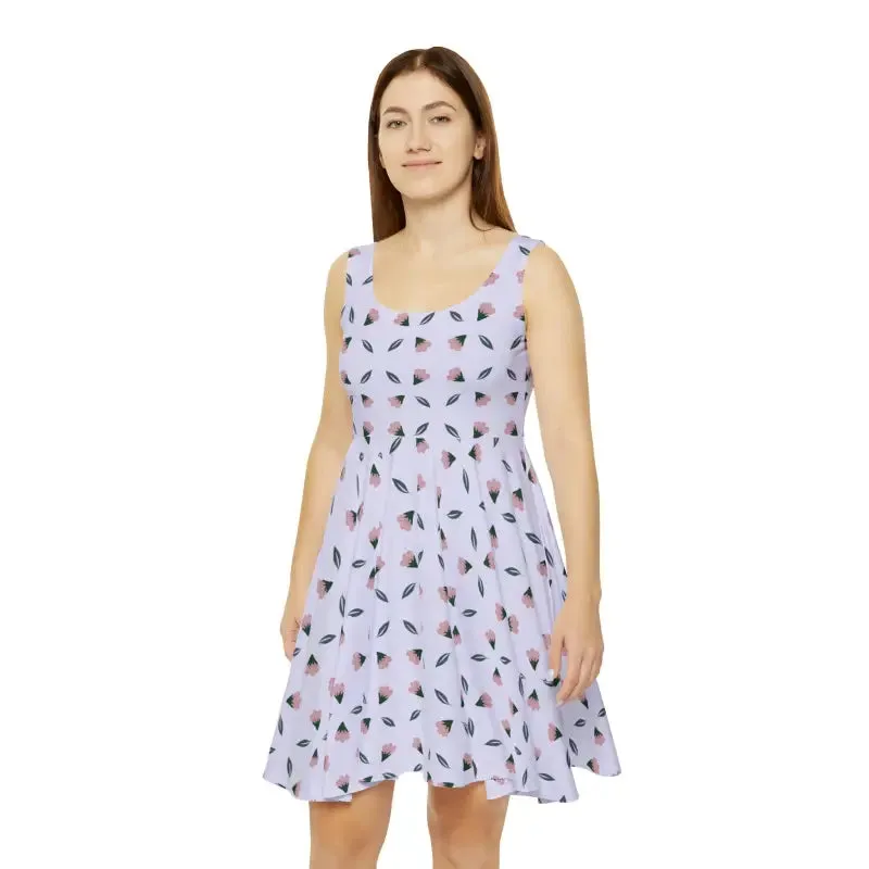 Floral Women's Skater Dress for a Style Boost