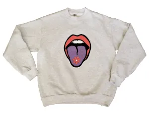 Flower Tongue Sweatshirt