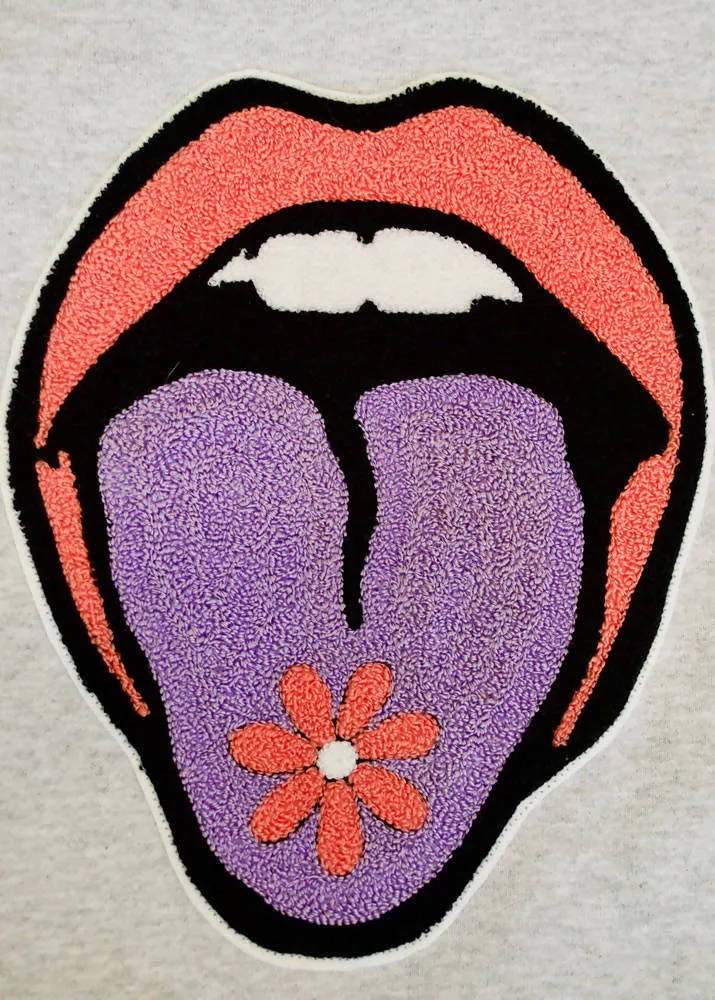 Flower Tongue Sweatshirt