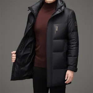 Full Zip Men's Windproof Quilted Puffer Coat