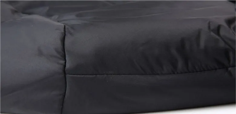 Full Zip Men's Windproof Quilted Puffer Coat