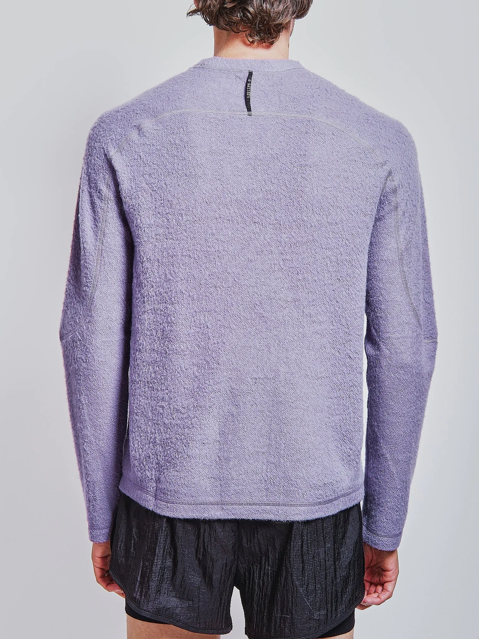 FuzzMerino™ Long Tee in Dusk