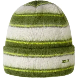 Fuzzy Stripe Beanie