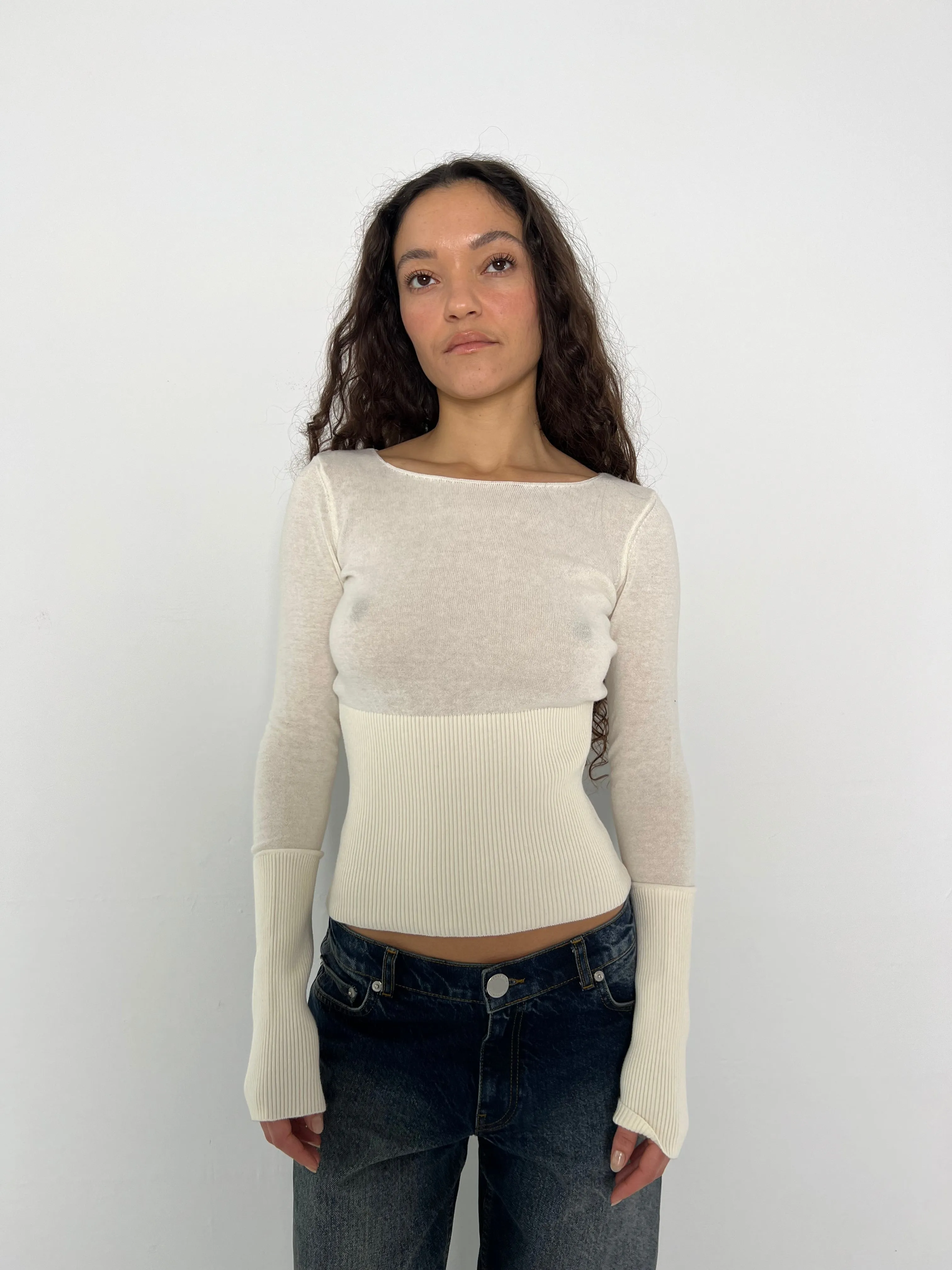GARDENIA BLOUSE WHITE