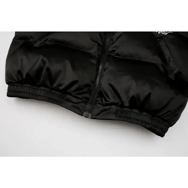 Graffiti Y2K Cotton Quilted Jacket for Comfort and Style