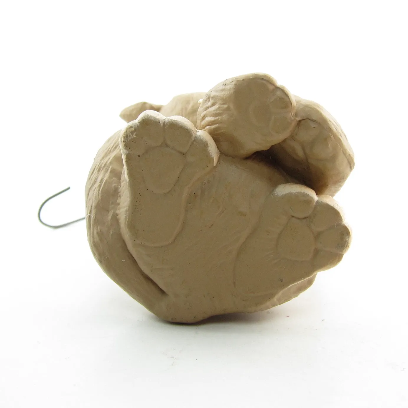 Hallmark Christmas Cuddle Vintage 1987 Cat & Mouse Keepsake Ornament