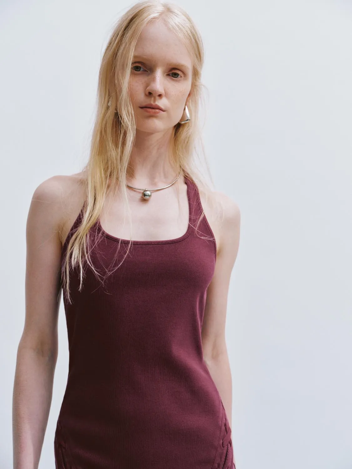 Halter Neck Skinny-Fit Dresses