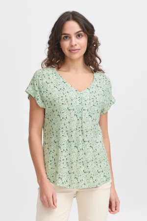 Heat Blouse | Iceberg Green