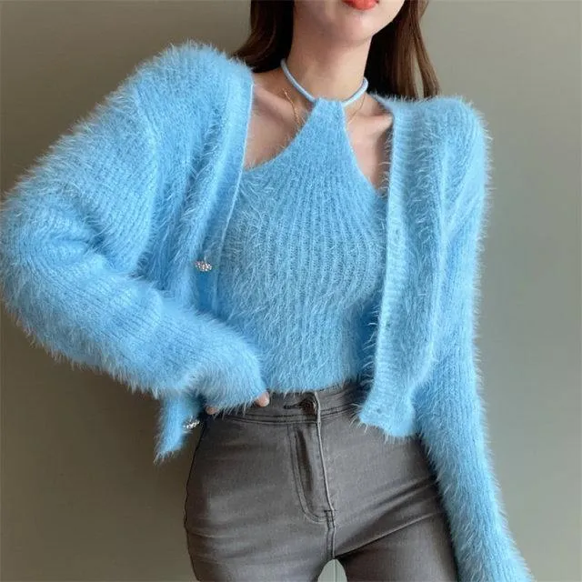 Henson Fuzzy Sweater Set