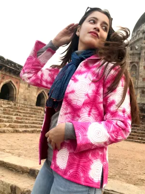 HOLLY KYOTO SHIBORI QUILTED JACKET