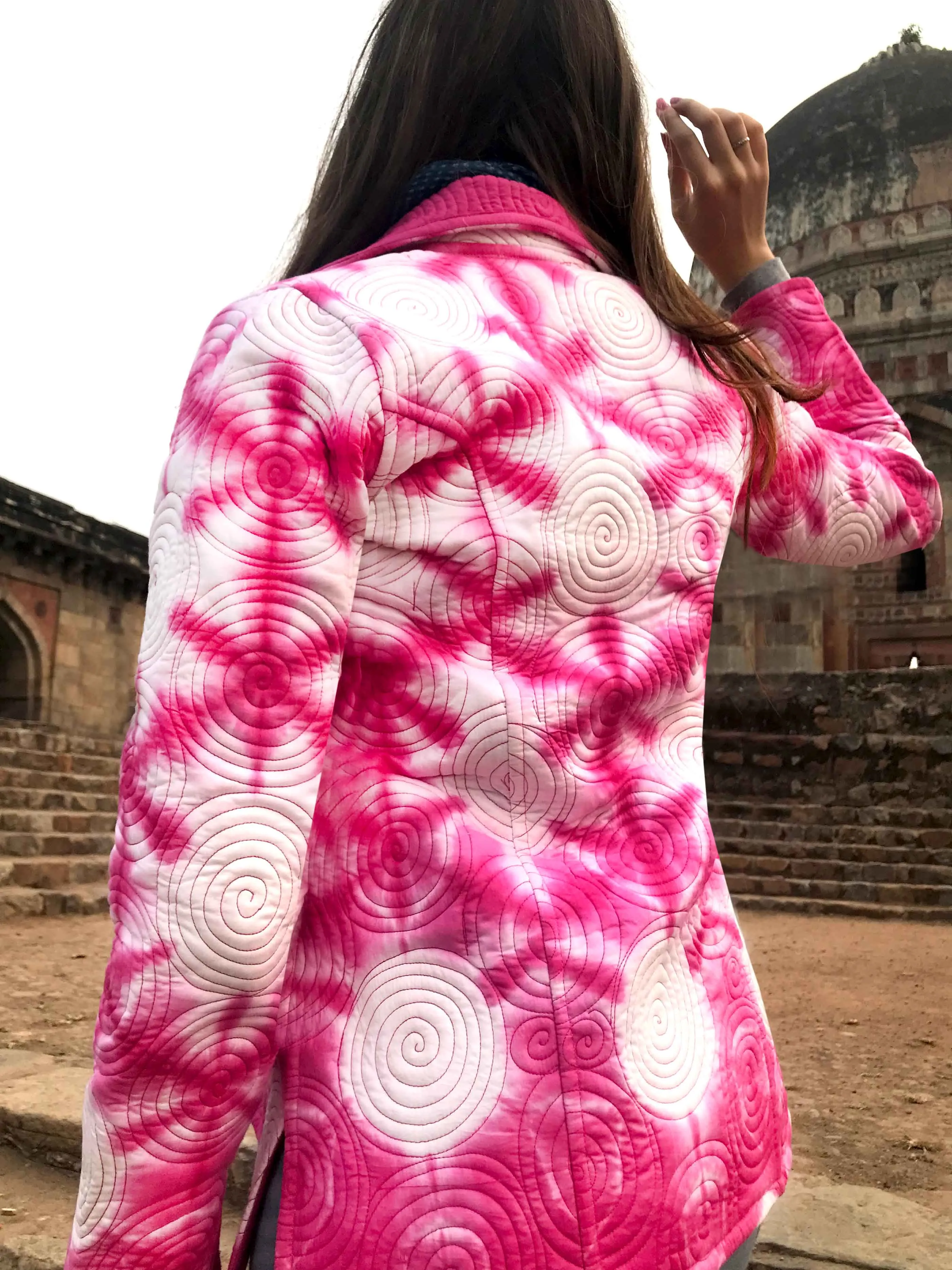 HOLLY KYOTO SHIBORI QUILTED JACKET