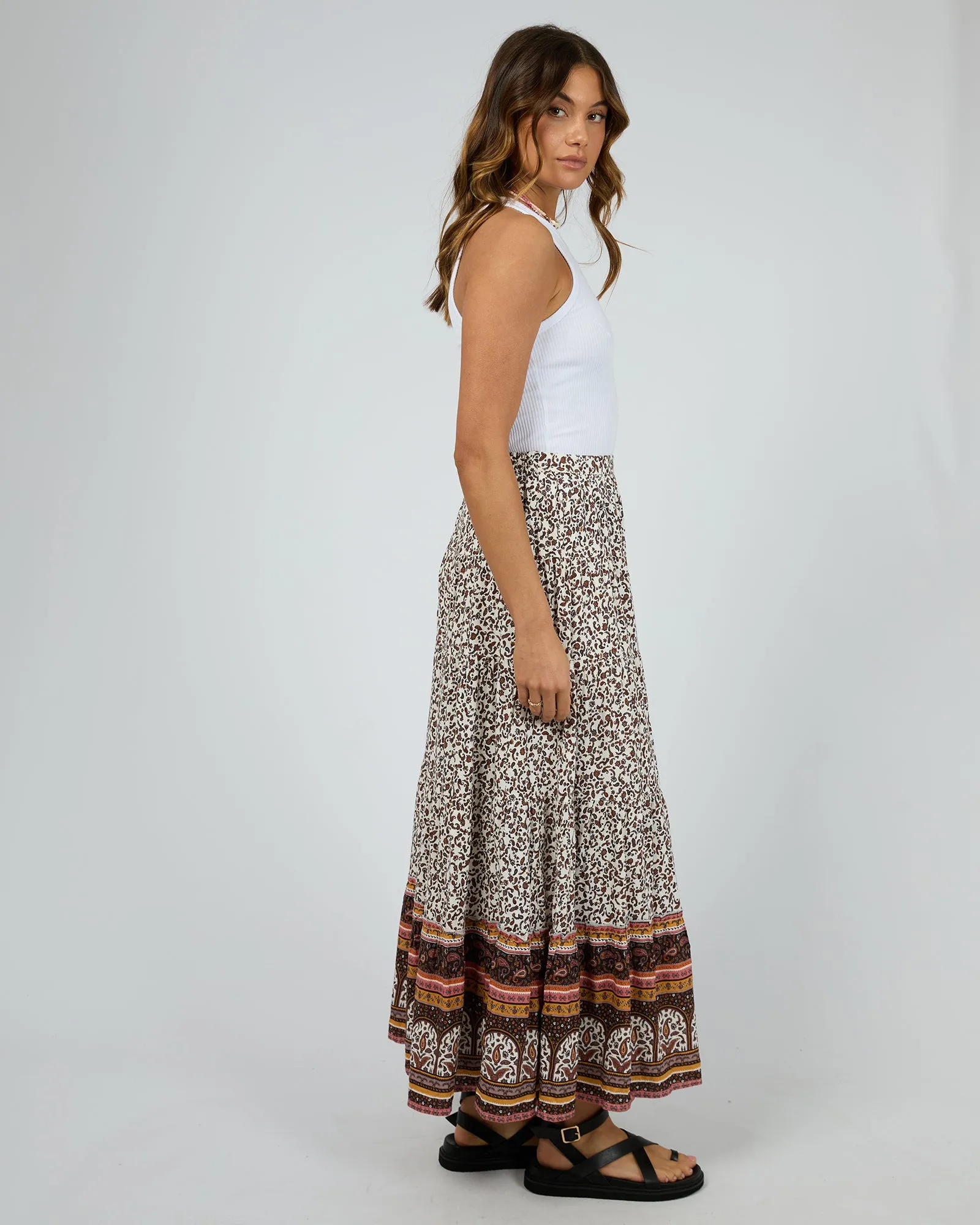 Honey Floral Skirt