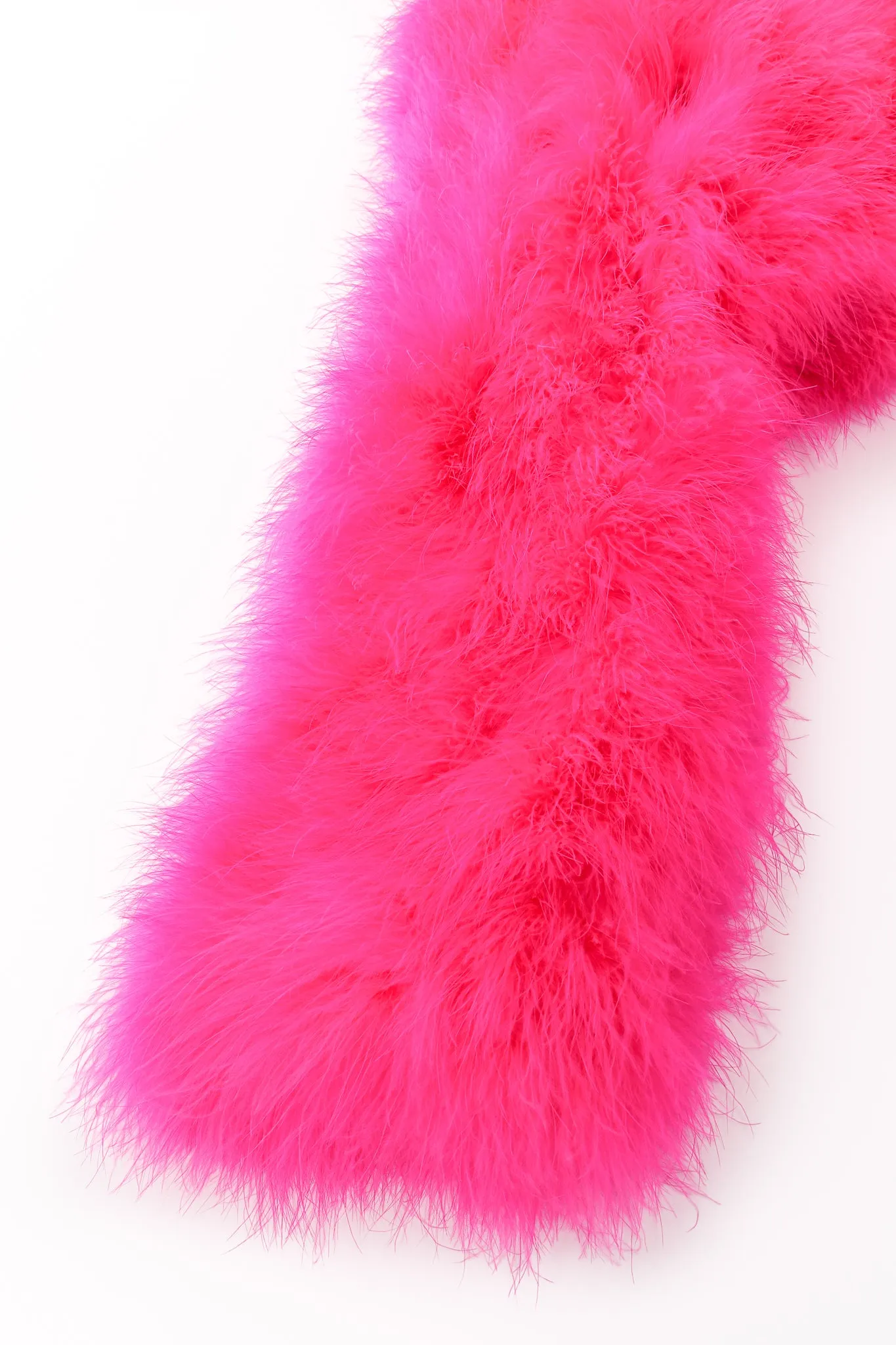 Hot Marabou Cropped Jacket