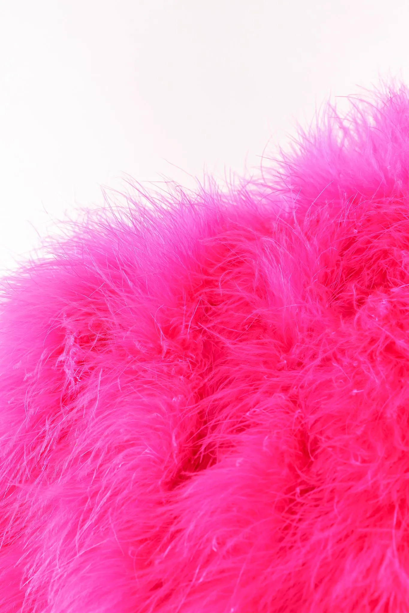 Hot Marabou Cropped Jacket