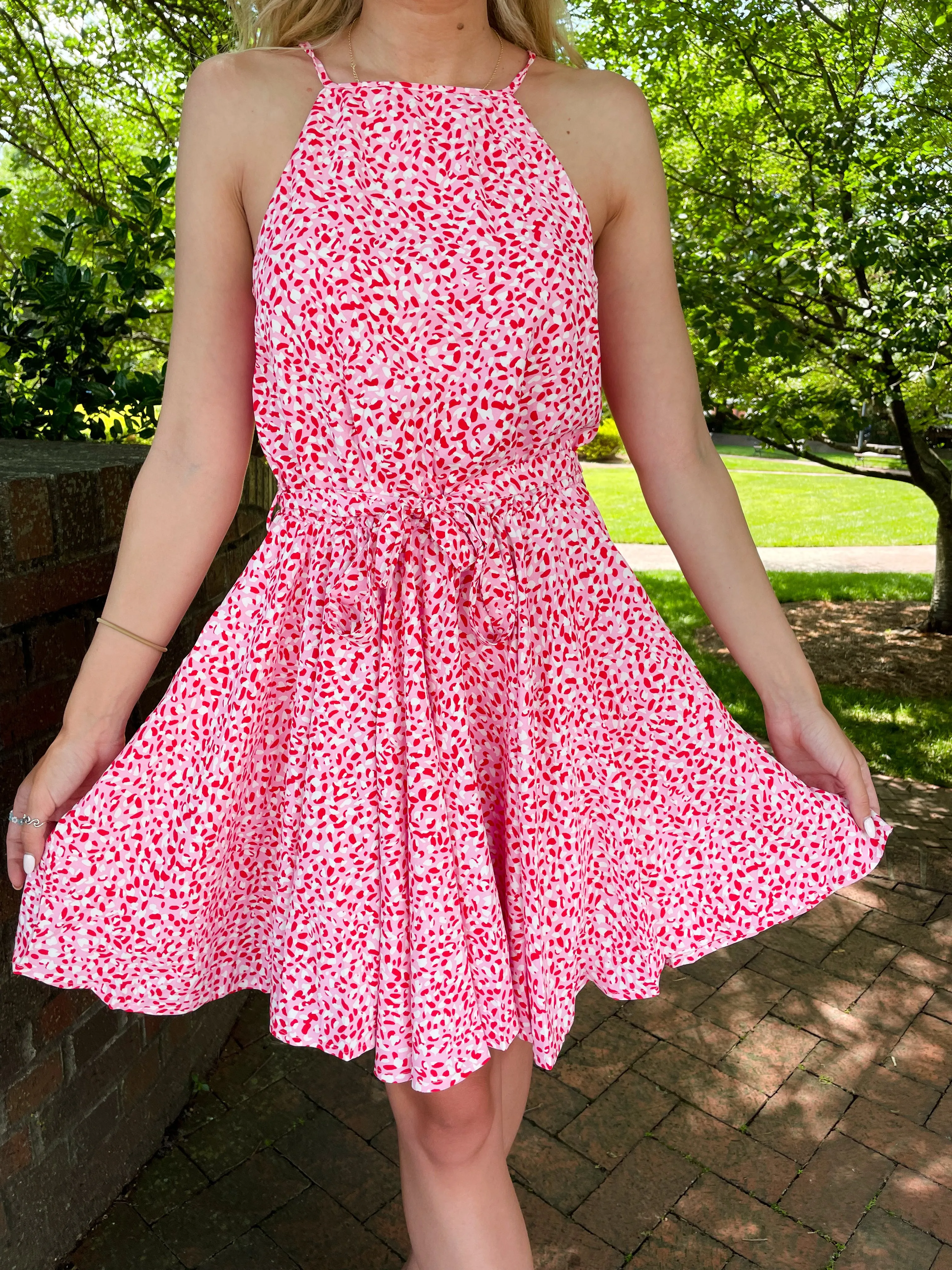 In Paradise Halter Dress