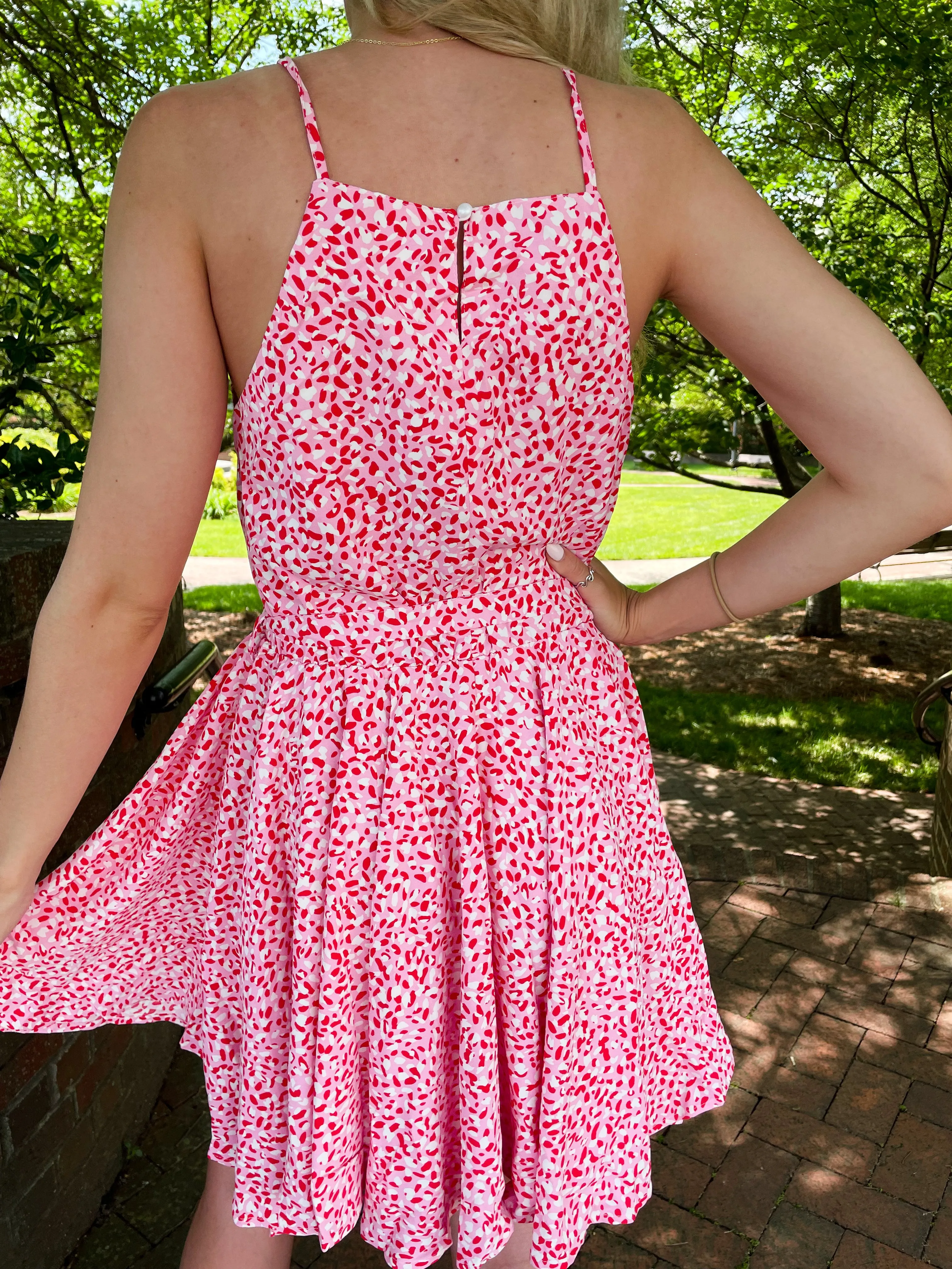 In Paradise Halter Dress