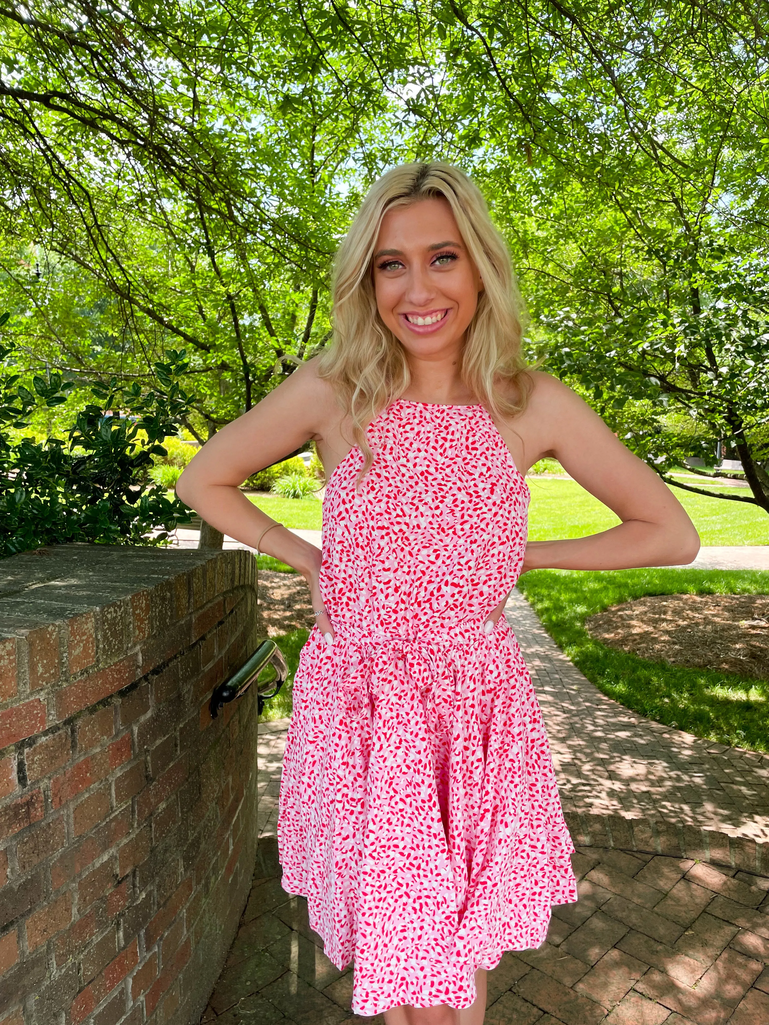 In Paradise Halter Dress