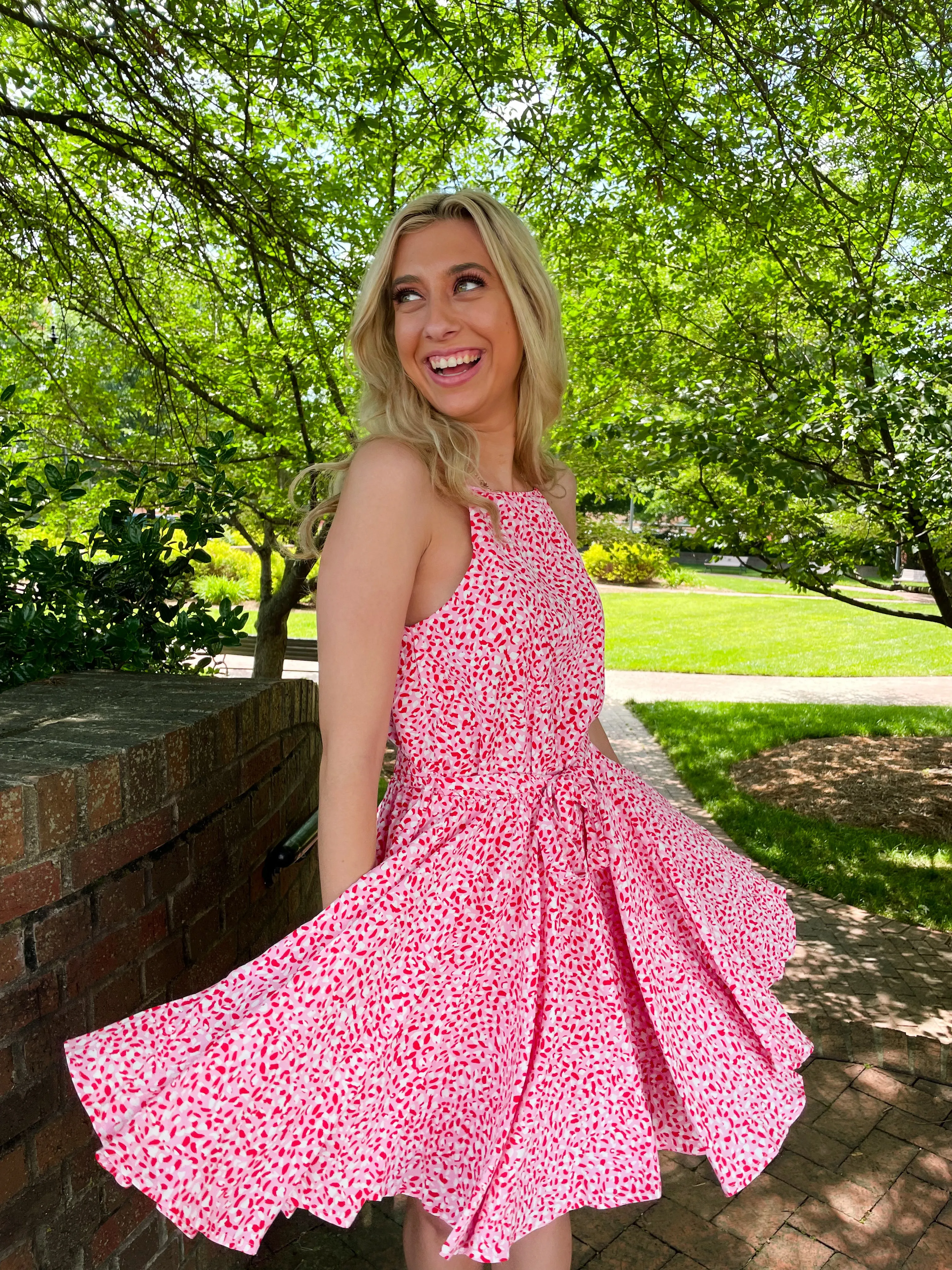 In Paradise Halter Dress