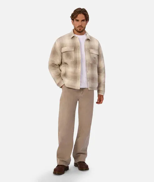 INDUSTRIE - The Highland Jacket - Taupe Combo