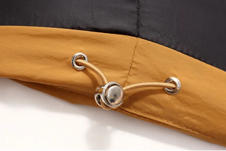 Insulated and Windproof Quilted Puffer Jacket with Flap Pockets
