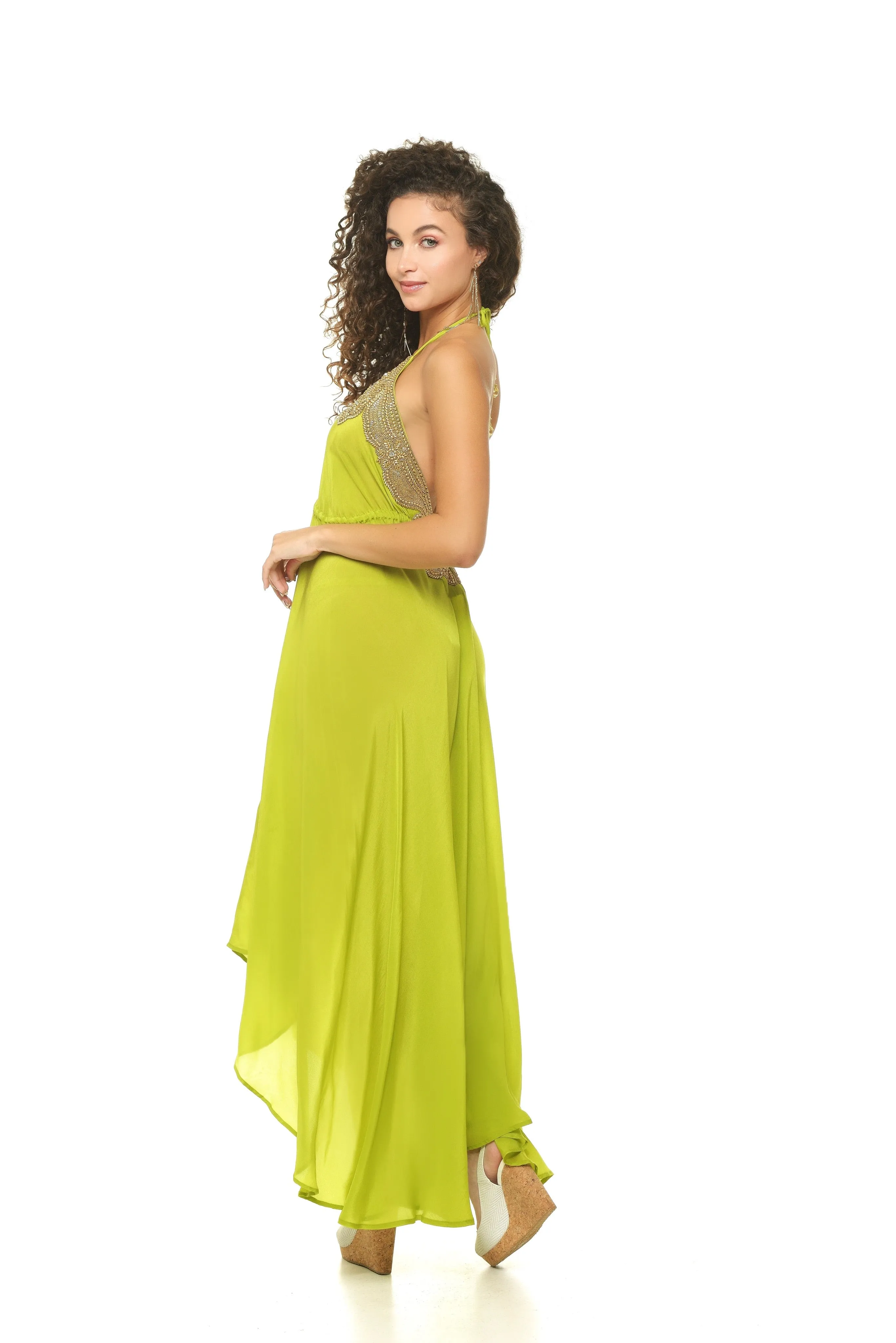 Ivy Beaded Scarf Dress
